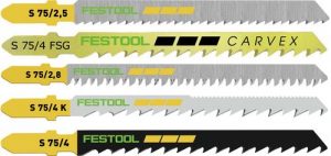 Festool Kit de lâminas de serra tico-tico STS-Sort/25 W