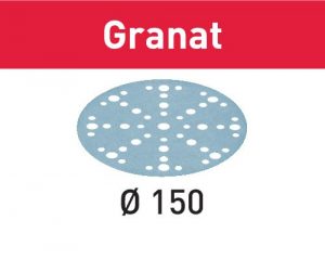 Festool Discos de lixa STF D150/48 P60 GR/10 Granat