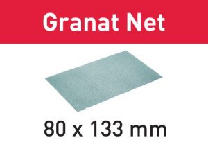 Festool Lixa de rede STF 80×133 P80 GR NET/50 Granat Net