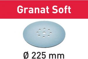 Festool Discos de lixa STF D225 P180 GR S/25 Granat Soft