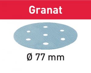 Festool Discos de lixa STF D77/6 P150 GR/50 Granat