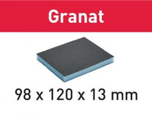 Festool Esponja abrasiva 98x120x13 120 GR/6 Granat