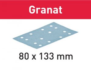 Festool Folhas de lixar STF 80×133 P120 GR/100 Granat