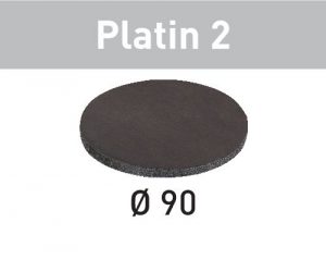 Festool Discos de lixa STF D 90/0 S500 PL2/15 Platin 2