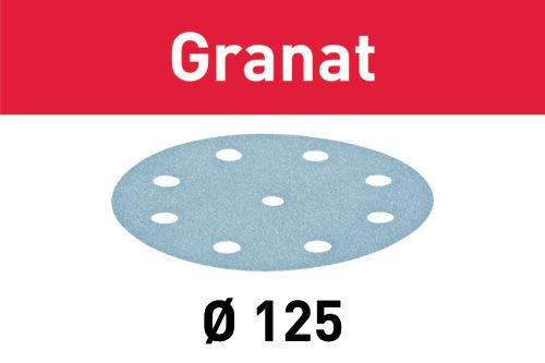 Festool Discos de lixa STF D125/8 P360 GR/100 Granat