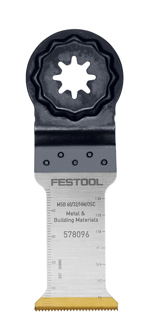 Festool Lâmina de serra de carboneto MSB 60/32/HM/OSC