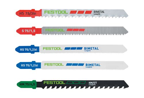 Festool Kit de lâminas de serra tico-tico STS-Sort/21 P/M/B