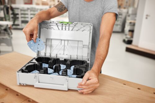 Festool Systainer³ para lixas SYS-STF D90/V93 GR-Set Granat - Image 3