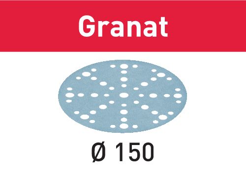 Festool Lixas Granat D150 P100 GR/50