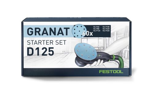 Festool Lixas Granat D125 GR-Set - Image 2