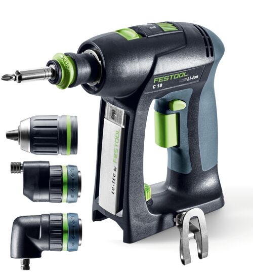 Festool Aparafusadora a bateria C 18 Basic-Set