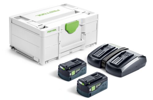 Festool Kit de energia SYS 18V 2xHP5,0/TCL6DUO